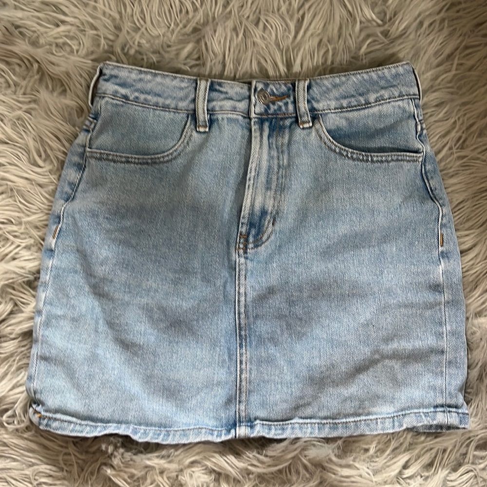 jean skirt